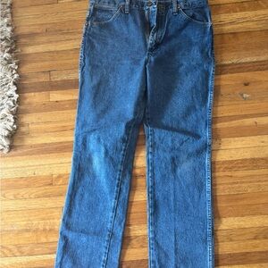 Wrangler Dark Blue Denim Jeans